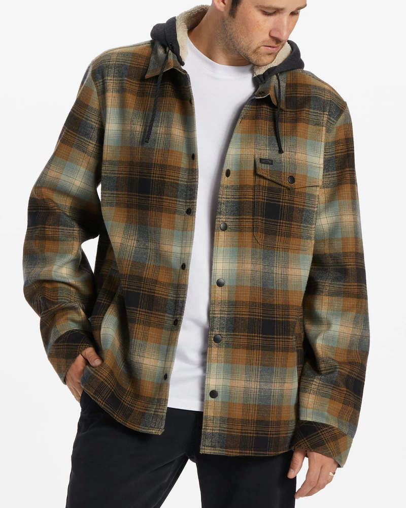 Billabong A/Div Furnace Bonded Flannel Shirt - Dark Forest