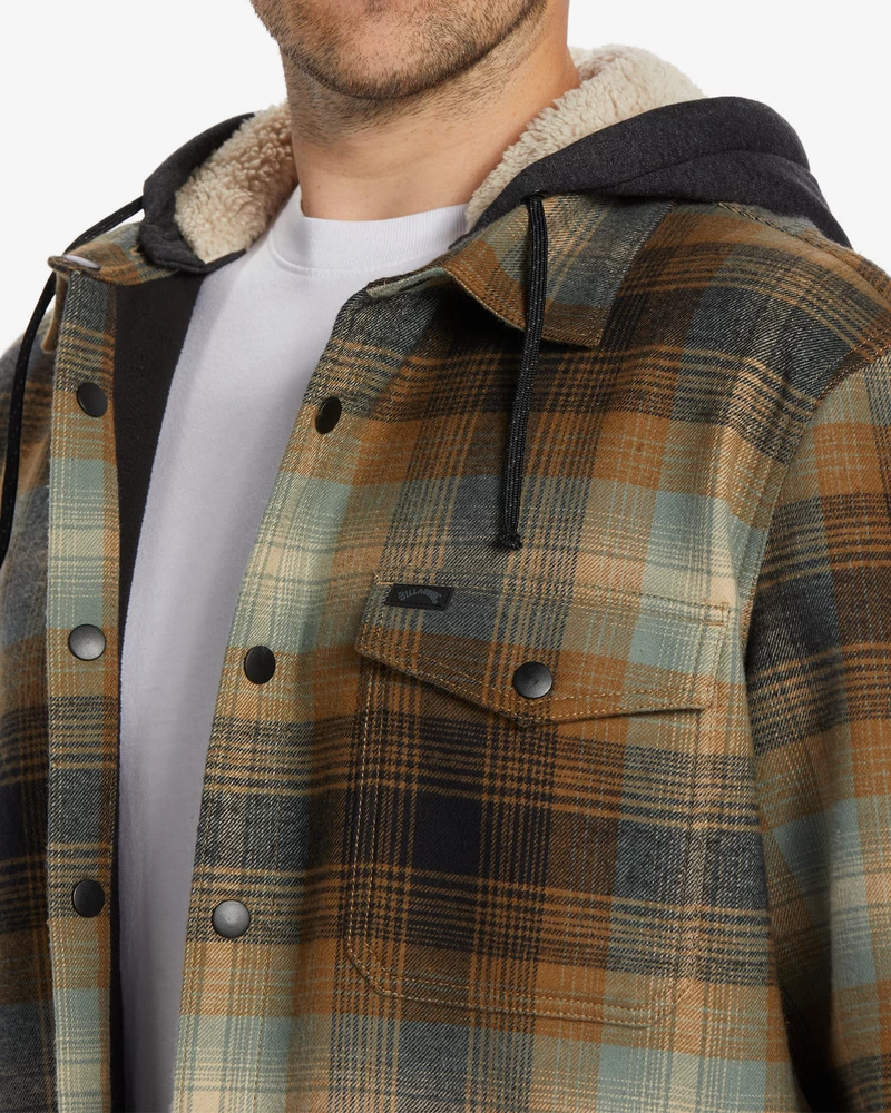 Billabong A/Div Furnace Bonded Flannel Shirt - Dark Forest