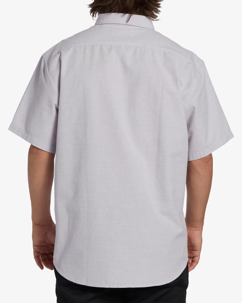 Billabong All Day Short Sleeve Shirt - Purple Ash