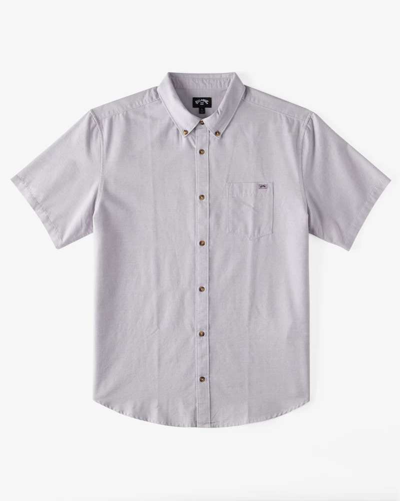 Billabong All Day Short Sleeve Shirt - Purple Ash