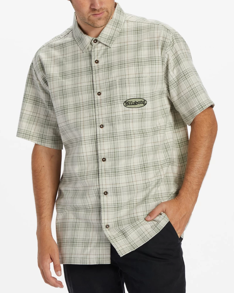 Billabong Daybreak Short Sleeve Shirt - Stone
