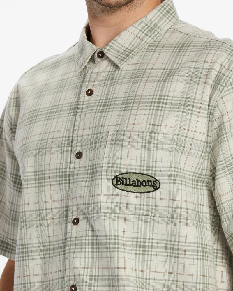 Billabong Daybreak Short Sleeve Shirt - Stone