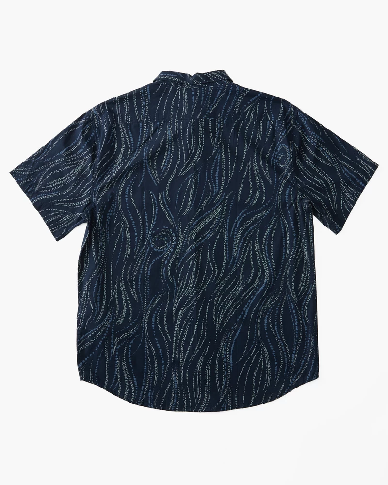 Billabong Sundays Mini Short Sleeve Shirt - Dark Blue