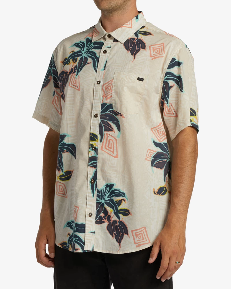 Billabong Sundays Short Sleeve Shirt - Bone
