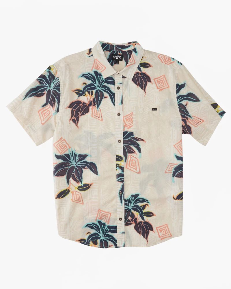Billabong Sundays Short Sleeve Shirt - Bone