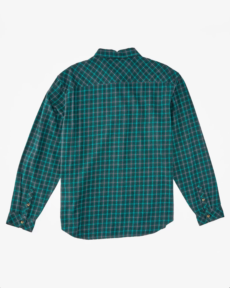 Billabong Coastline Flannel Long Sleeve Shirt - Pacific