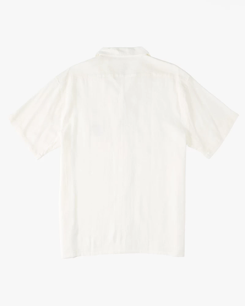 Billabong Zeledon Vacay Short Sleeve Shirt - Off White