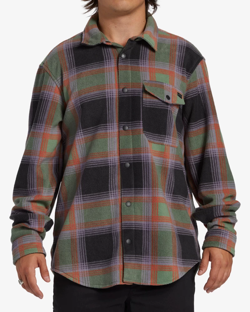 Billabong A/div Furnace Flannel Skjorte - Grå Violet