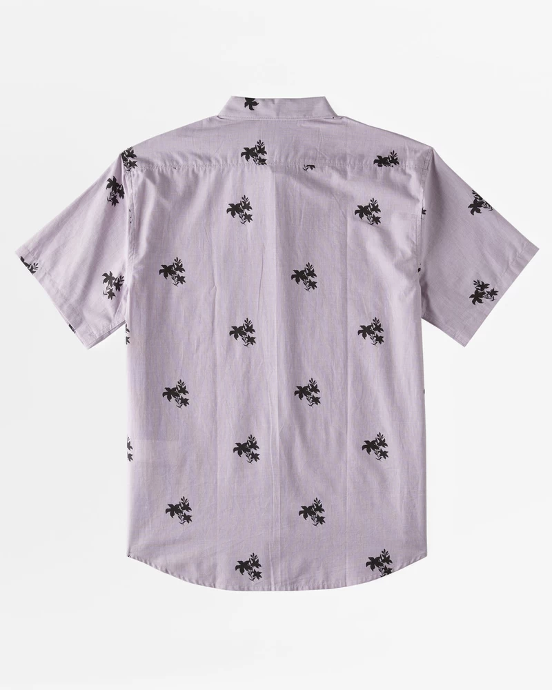 Billabong Sundays Mini Short Sleeve Shirt - Plum