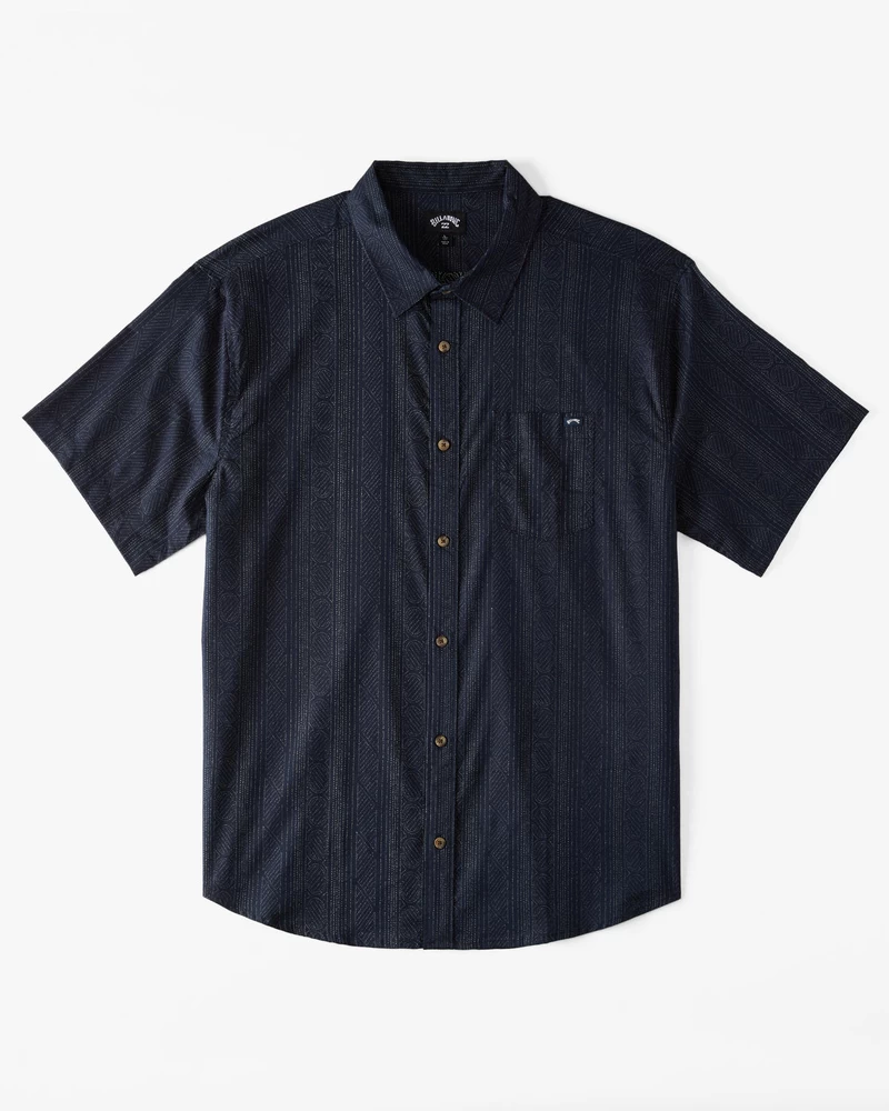 Billabong Sundays Mini Krekls Ar īsām Piedurknēm - Vintage Indigo