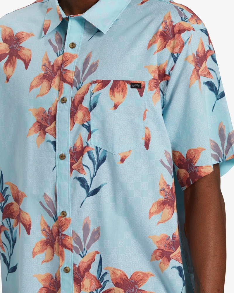 Billabong Sundays Short Sleeve Shirt - Splash