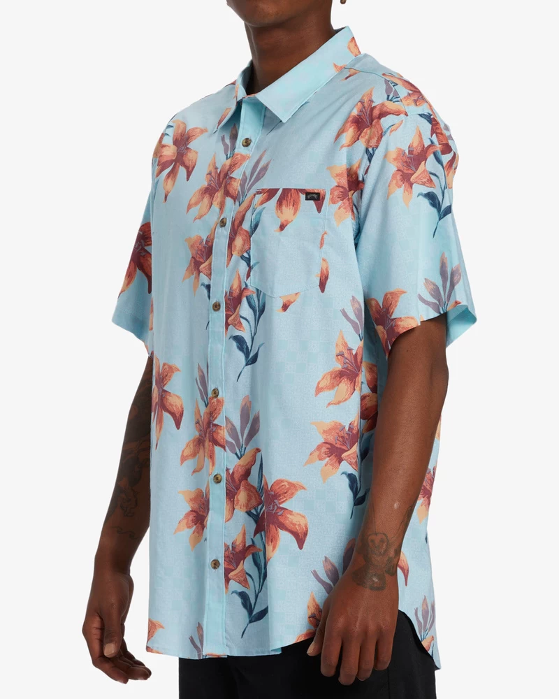Billabong Sundays Short Sleeve Shirt - Splash