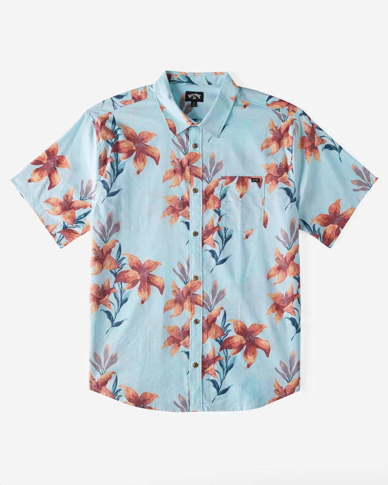 Billabong Sundays Short Sleeve Shirt - Splash