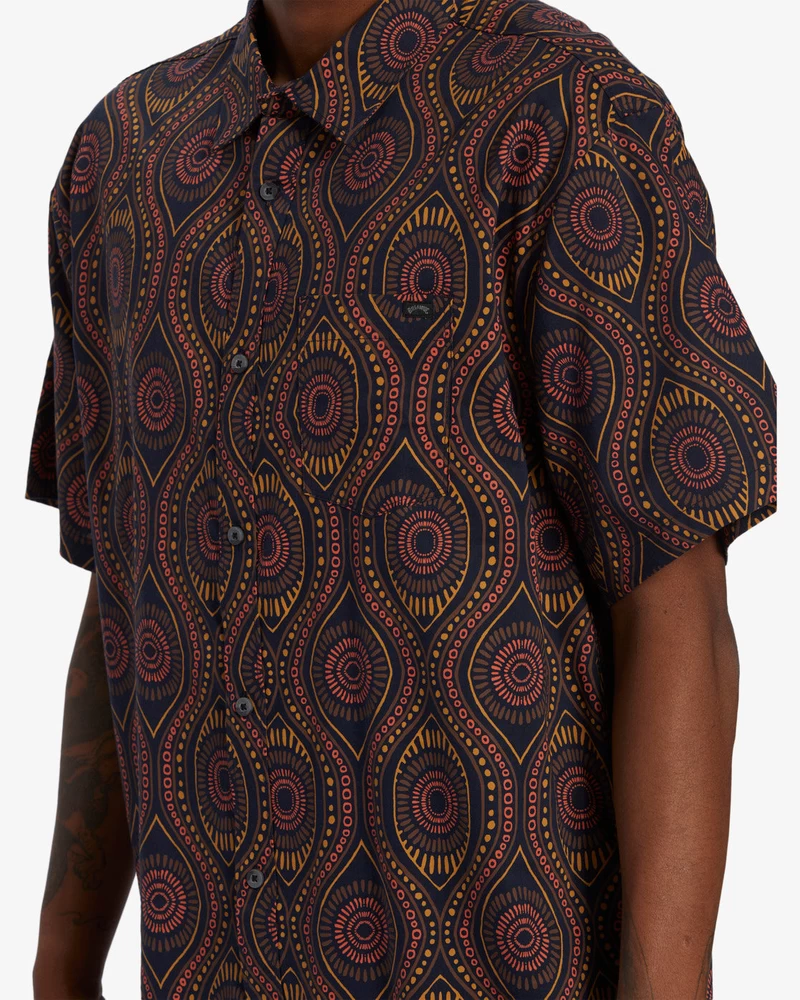 Billabong Sundays Short Sleeve Shirt - Rust