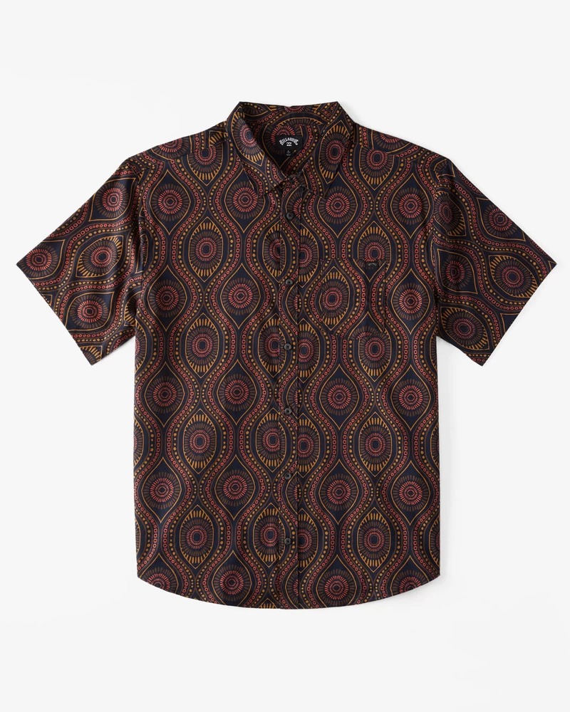 Billabong Sundays Short Sleeve Shirt - Rust