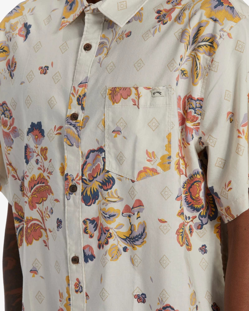 Billabong Sundays Krekls Ar īsām Piedurknēm - Taupe