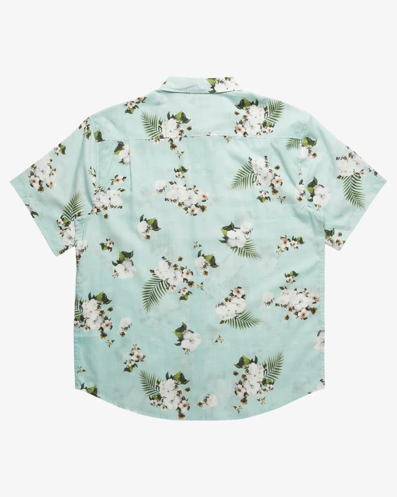 Billabong Kamea Short Sleeve Shirt - Mint