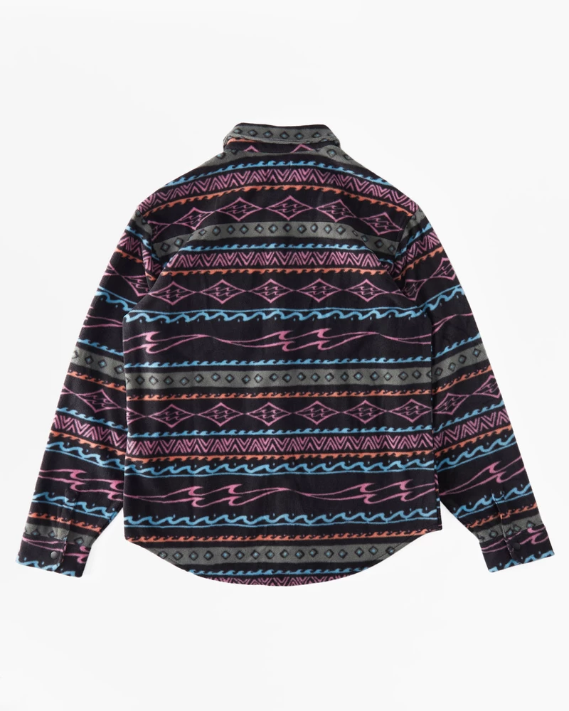 Billabong A/div Krosnies Flaneliniai Marškiniai - Purpuriniai Pelenai