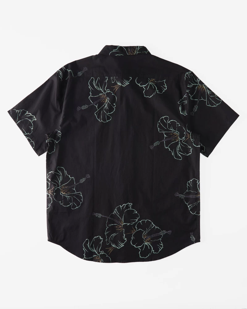 Billabong Sundays Short Sleeve Shirt - Black Green