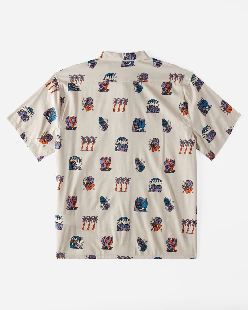 Billabong Turn The Tide Woven Shirt - Stone