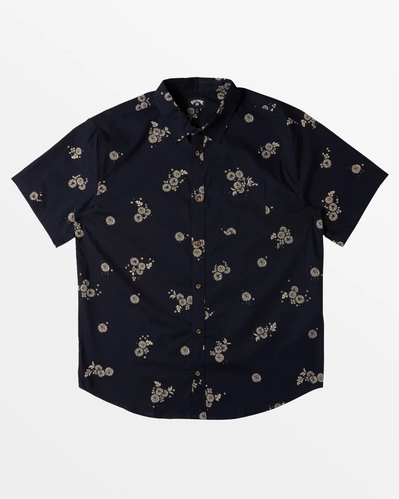 Billabong Sundays Mini Short Sleeve Shirt - Midnight