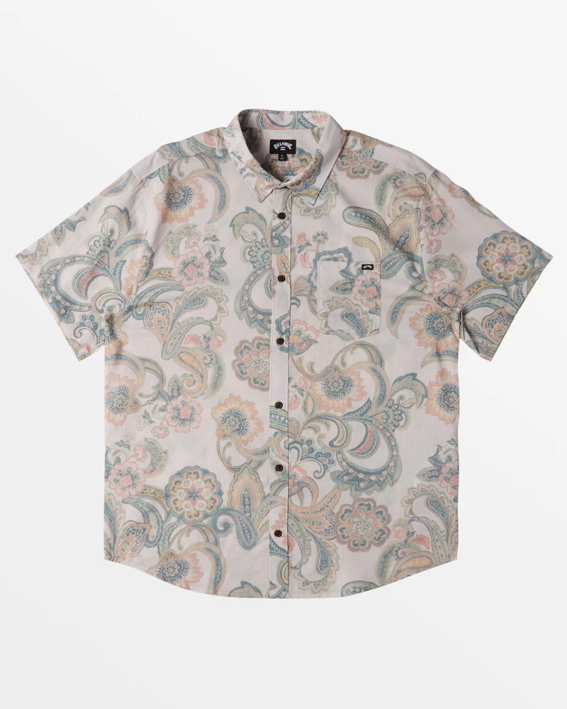 Billabong Sundays Short Sleeve Shirt - Foam
