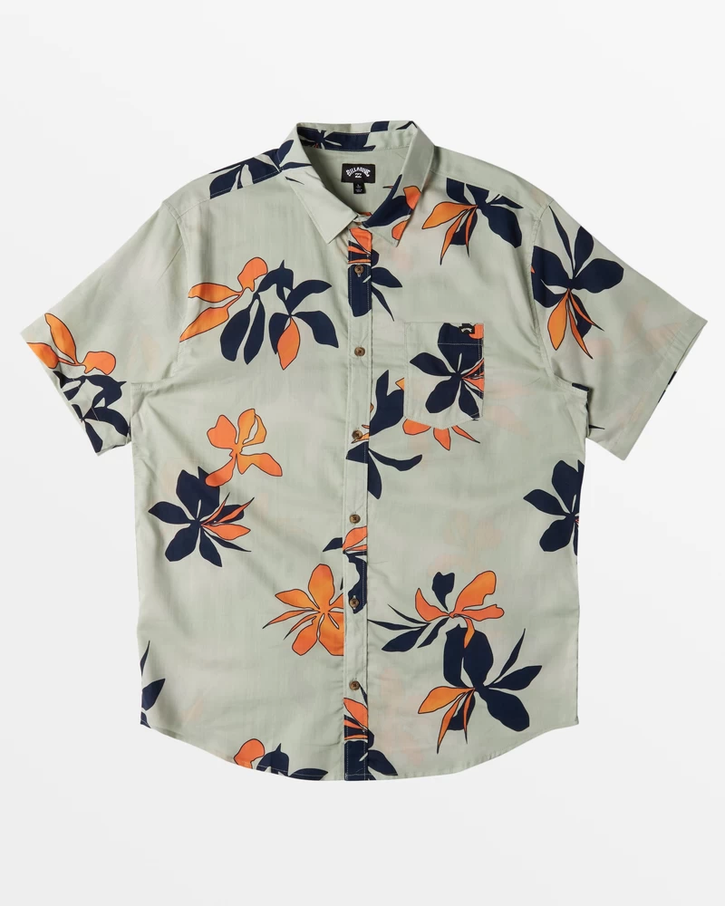 Billabong Sundays Short Sleeve Shirt - Seafoam