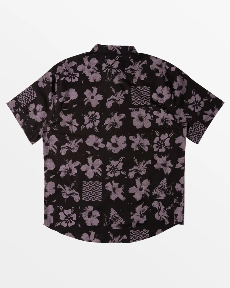 Billabong Sundays Short Sleeve Shirt - Purple Ash
