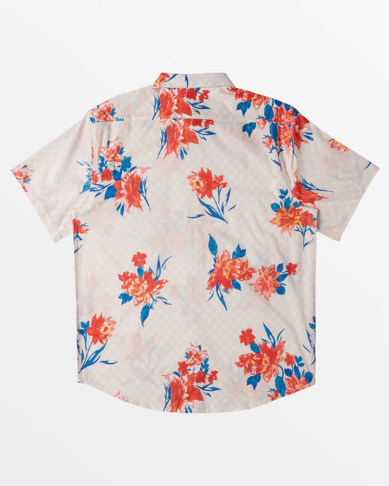 Billabong Sundays Short Sleeve Shirt - Nimbus Cloud