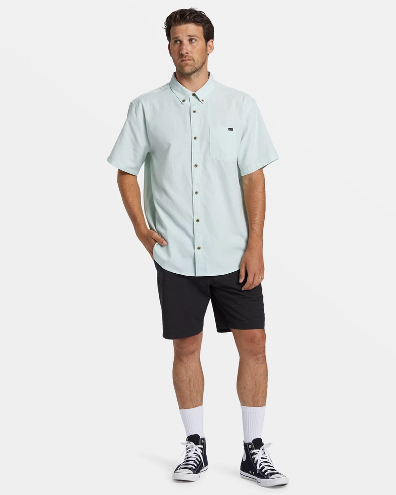 Billabong All Day Short Sleeve Shirt - Bermuda