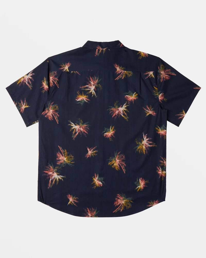 Billabong Sundays Mini Short Sleeve Shirt - Dusty Navy