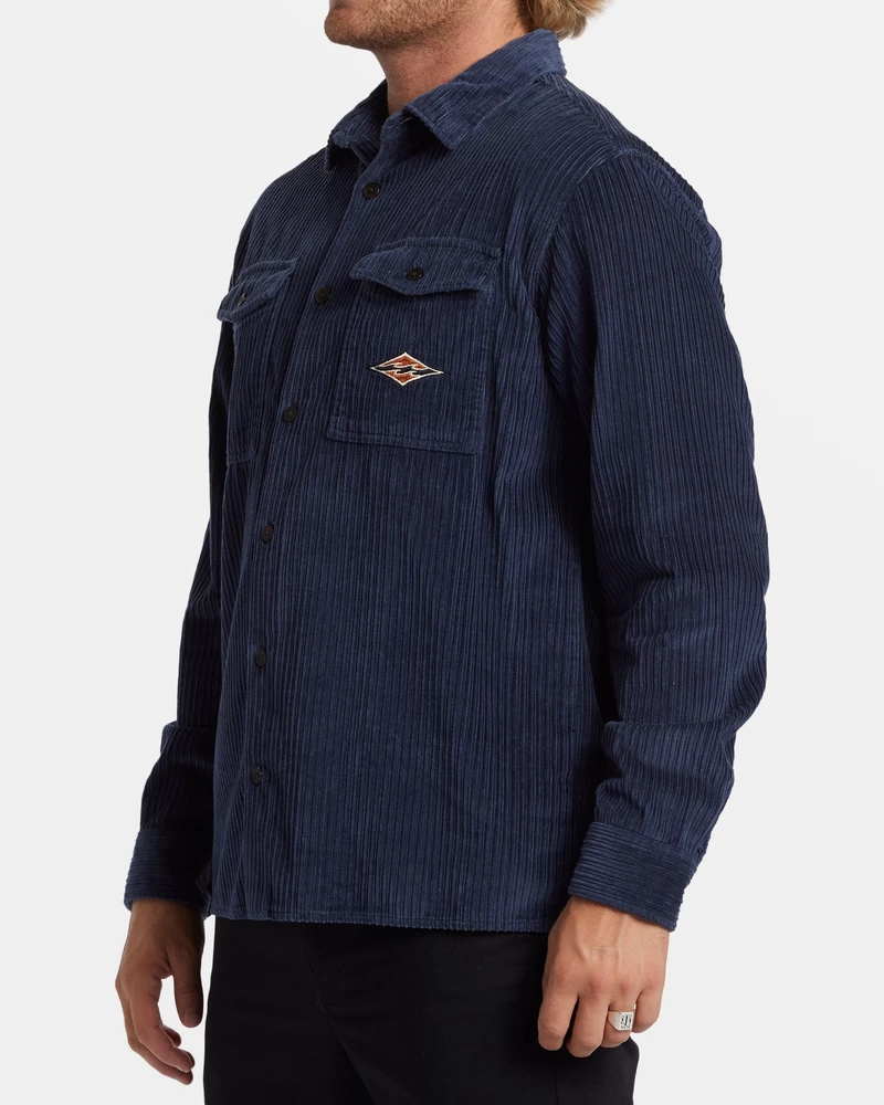 Kemeja Lengan Panjang Billabong Bong Days - Dusty Navy