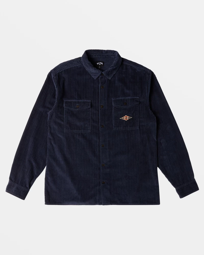 Kemeja Lengan Panjang Billabong Bong Days - Dusty Navy