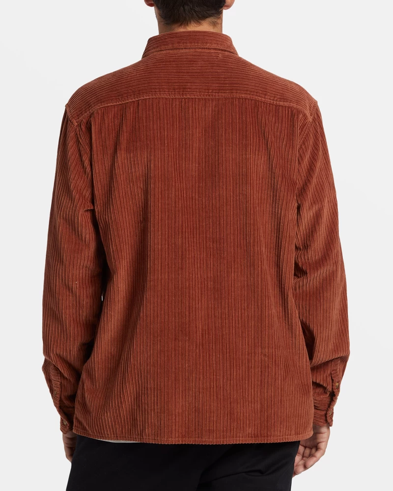 Billabong Bong Days Long Sleeve Shirt - Rust