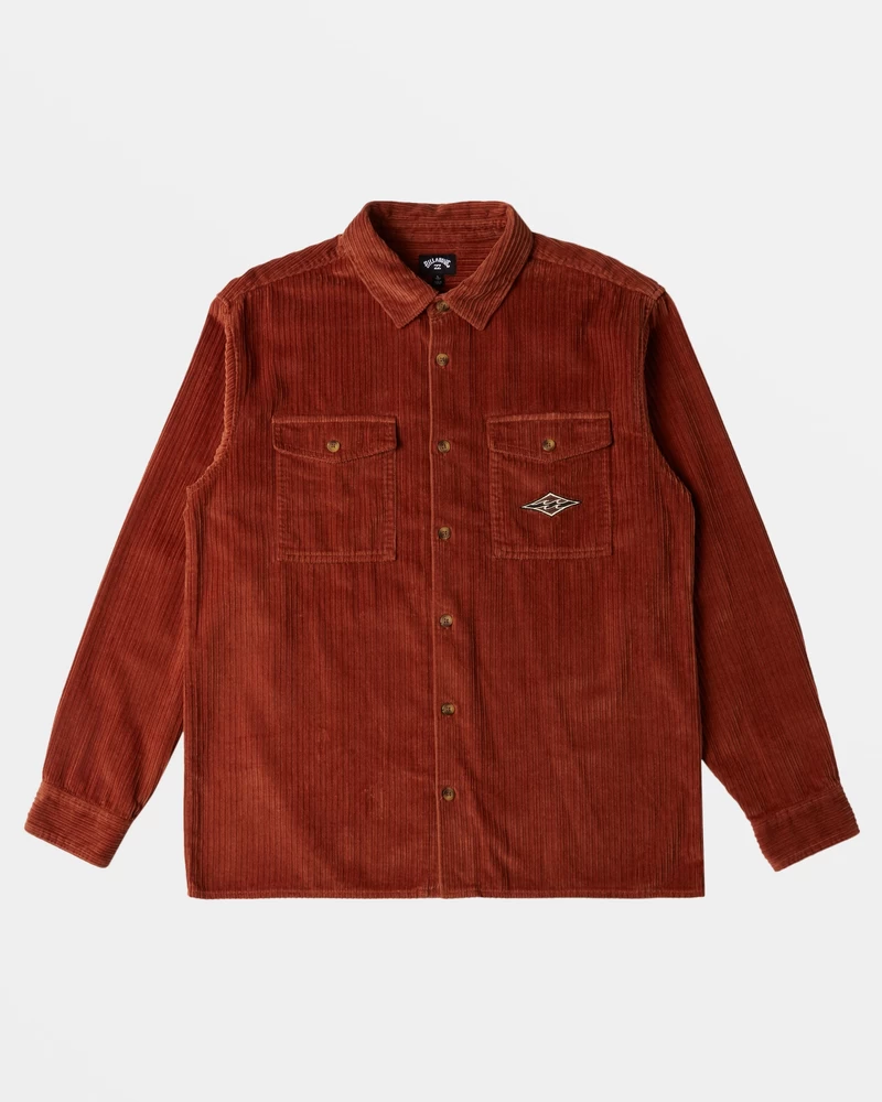 Billabong Bong Days Long Sleeve Shirt - Rust