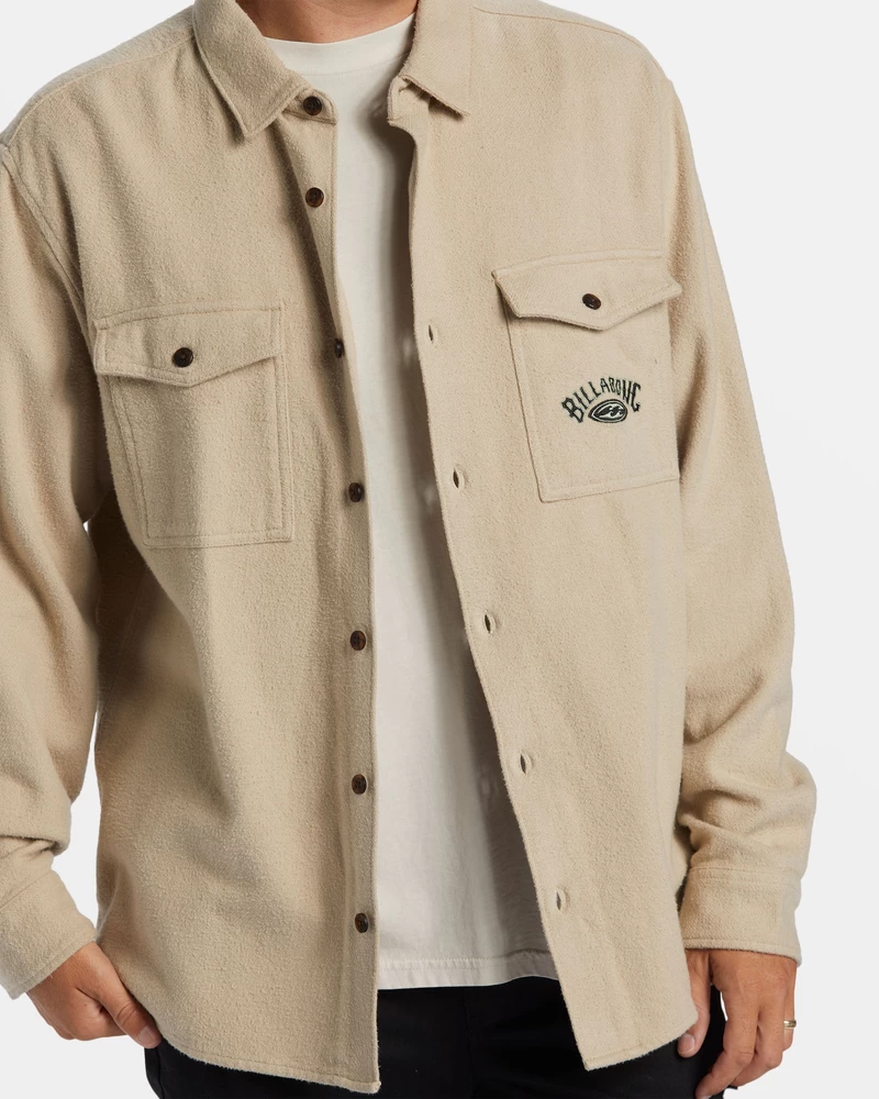 Billabong Bong Days Long Sleeve Shirt - Sand