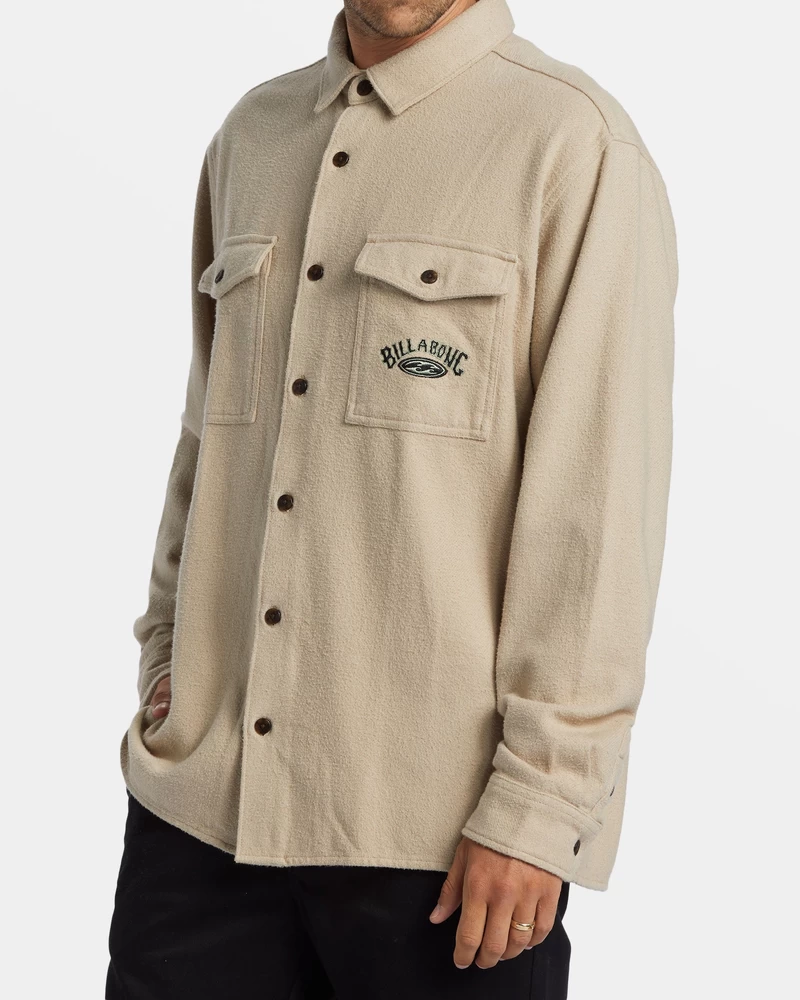 Billabong Bong Days Long Sleeve Shirt - Sand