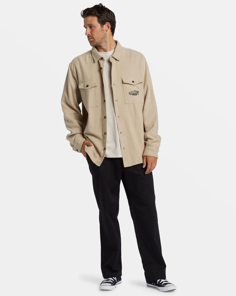 Billabong Bong Days Long Sleeve Shirt - Sand