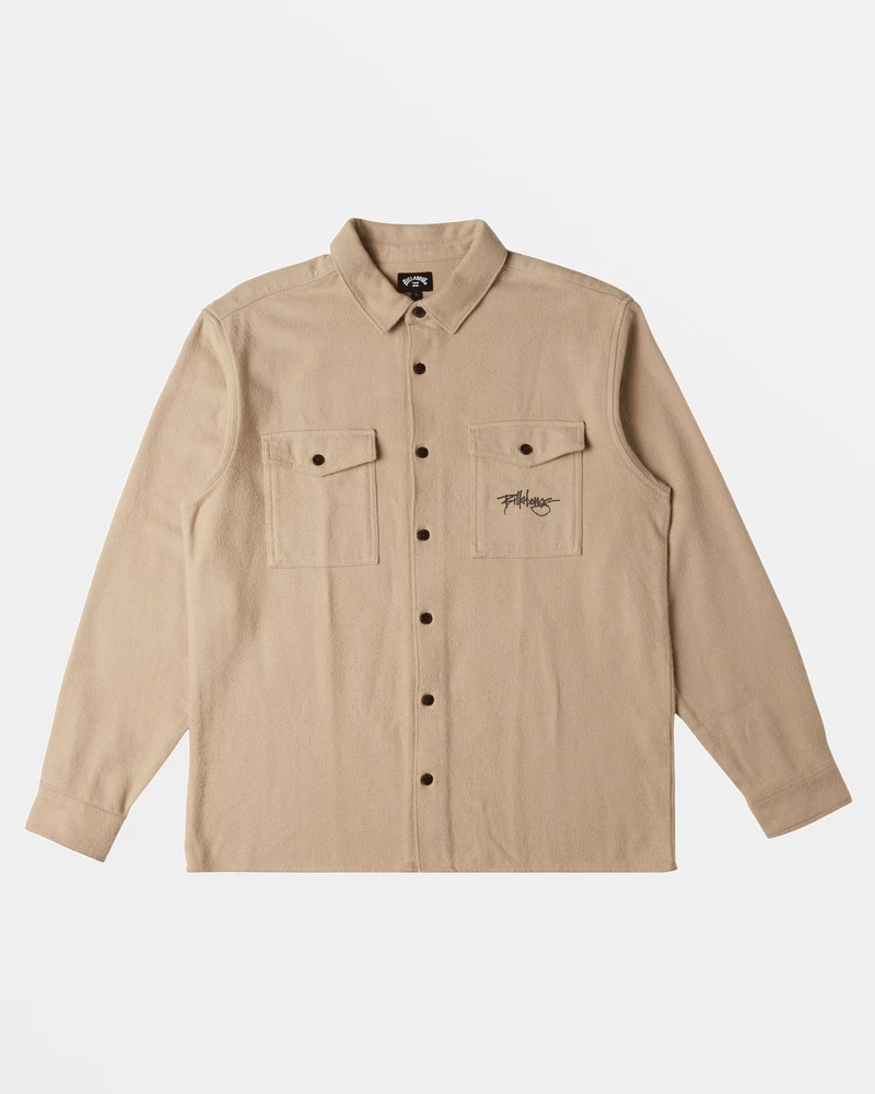 Billabong Bong Days Long Sleeve Shirt - Sand