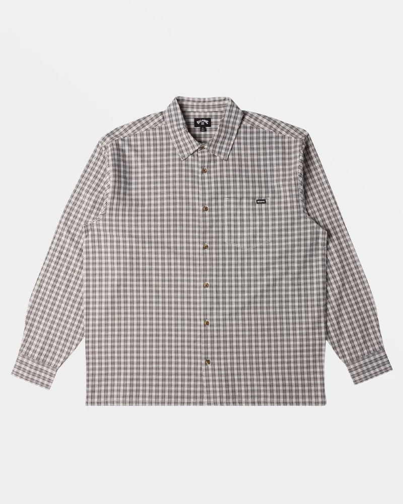 Billabong Mogul Long Sleeve Shirt - Off White