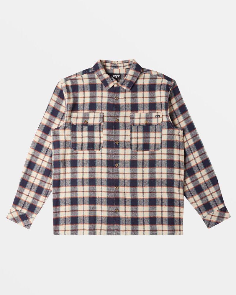 Billabong Offshore Flannel Shirt - Dusty Navy