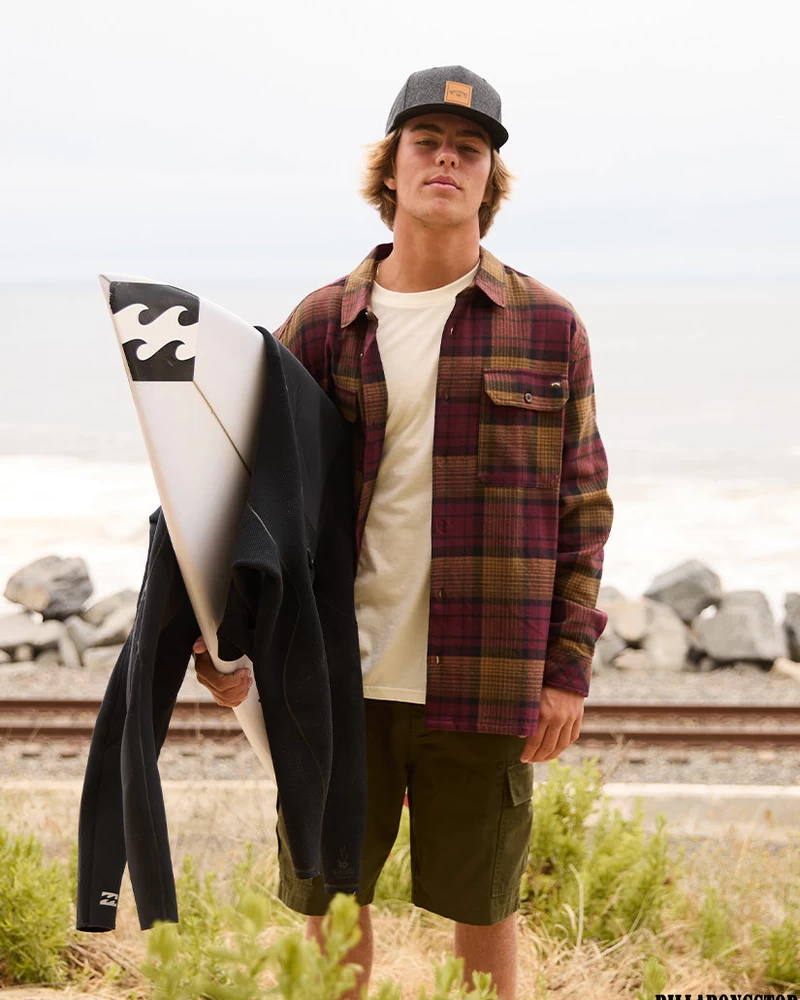Billabong Offshore Flannel Shirt - Port