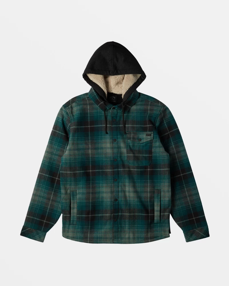 Billabong A/Div Furnace Bonded Flannel Shirt - Forest Green