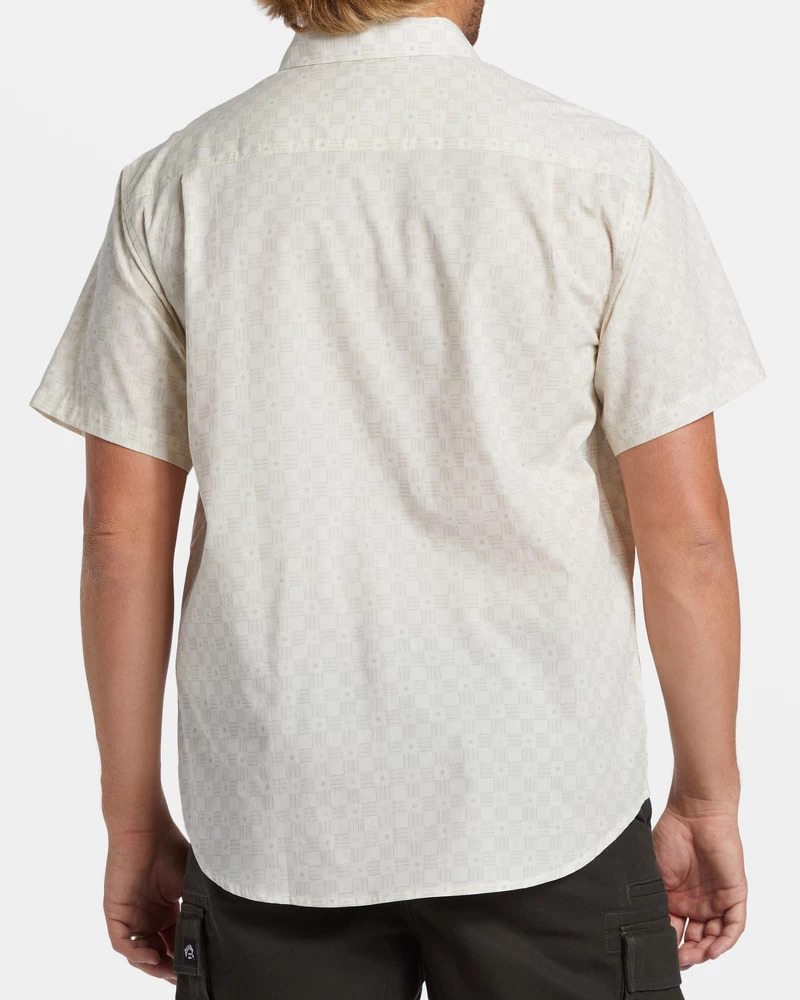 Billabong Sundays Mini Short Sleeve Shirt - Taupe