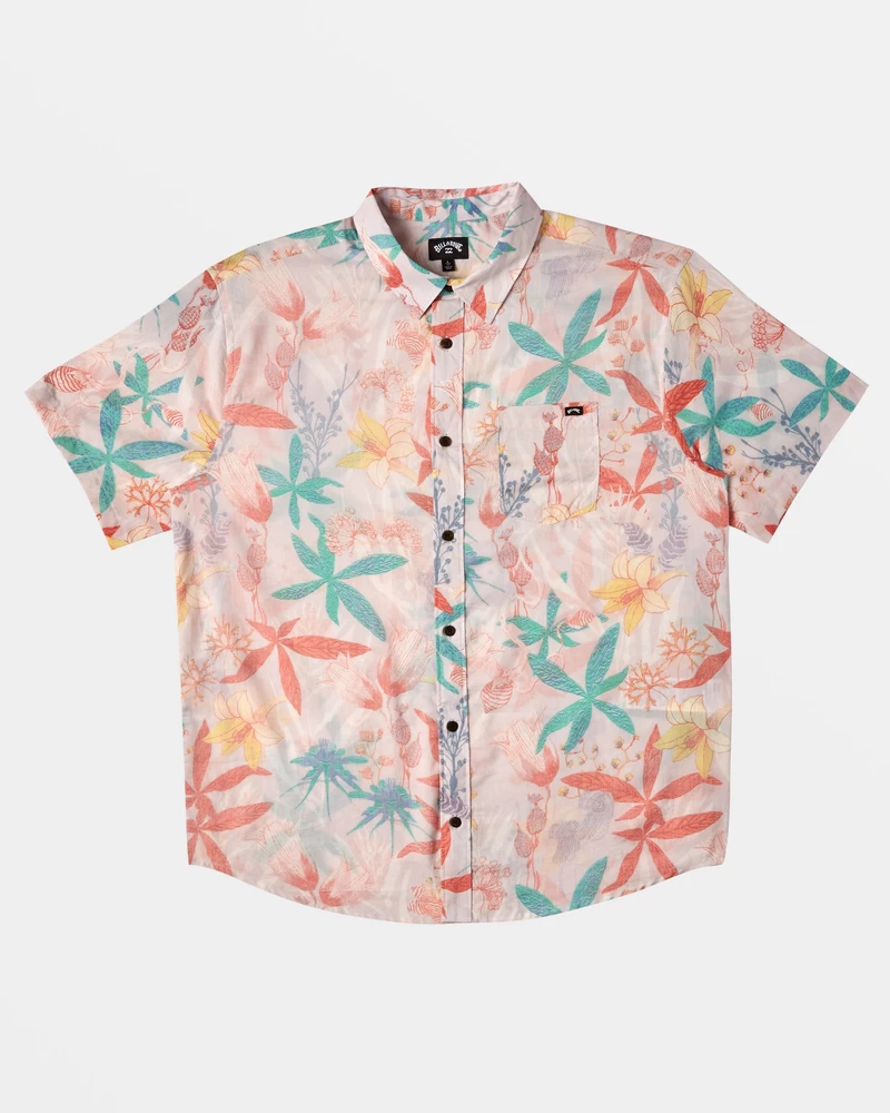 Billabong Sundays Krekls Ar īsām Piedurknēm - Migla