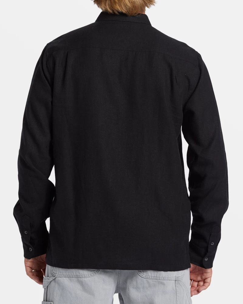 Billabong Ricardo Long Sleeve Shirt - Black