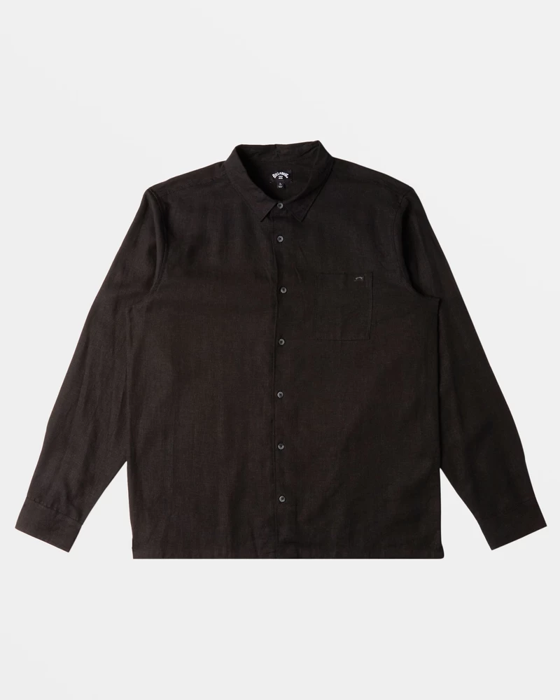 Billabong Ricardo Long Sleeve Shirt - Black