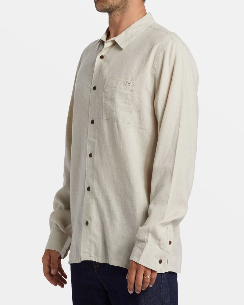 Billabong Ricardo Long Sleeve Shirt - Stone