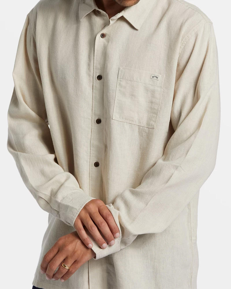 Billabong Ricardo Long Sleeve Shirt - Stone