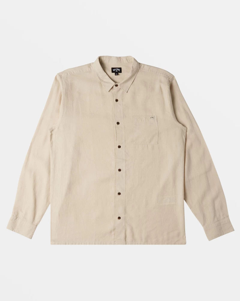 Billabong Ricardo Long Sleeve Shirt - Stone